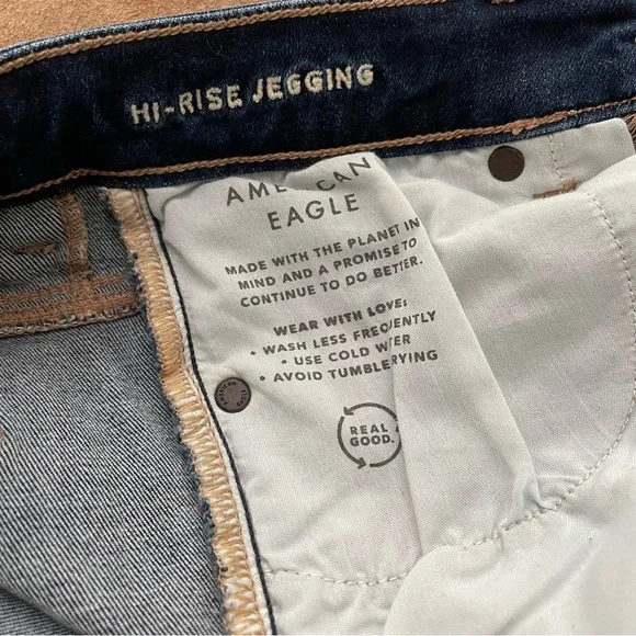 American Eagle Next Level Stretch High Rise Skinny Jeans Size 4 - Picture 14 of 16